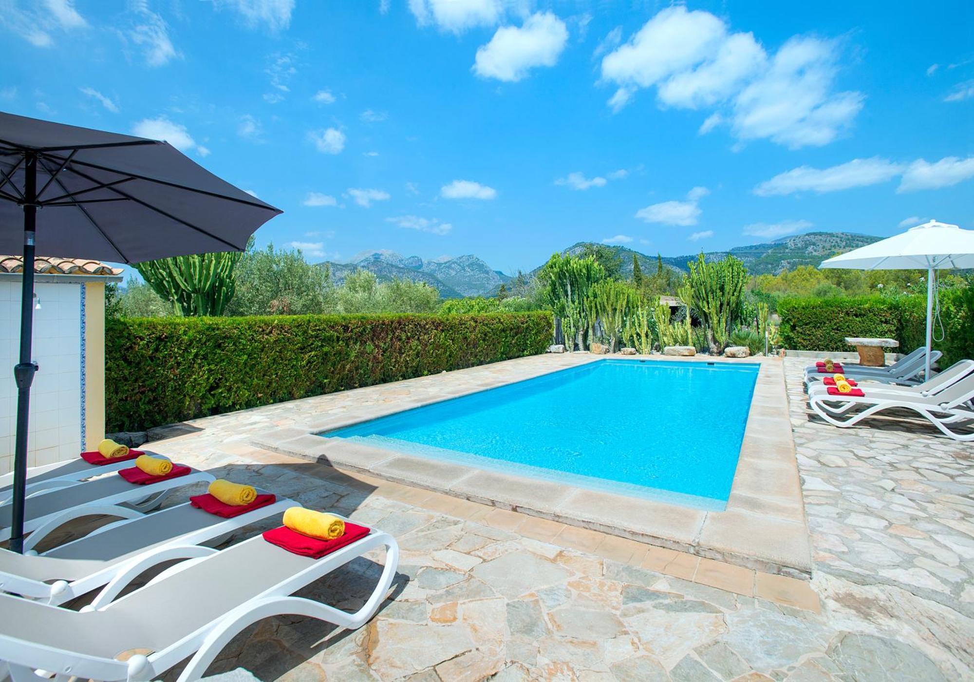 Owl Booking Villa Alqueria Alt - Fantastic Mountain Views Campanet Eksteriør bilde
