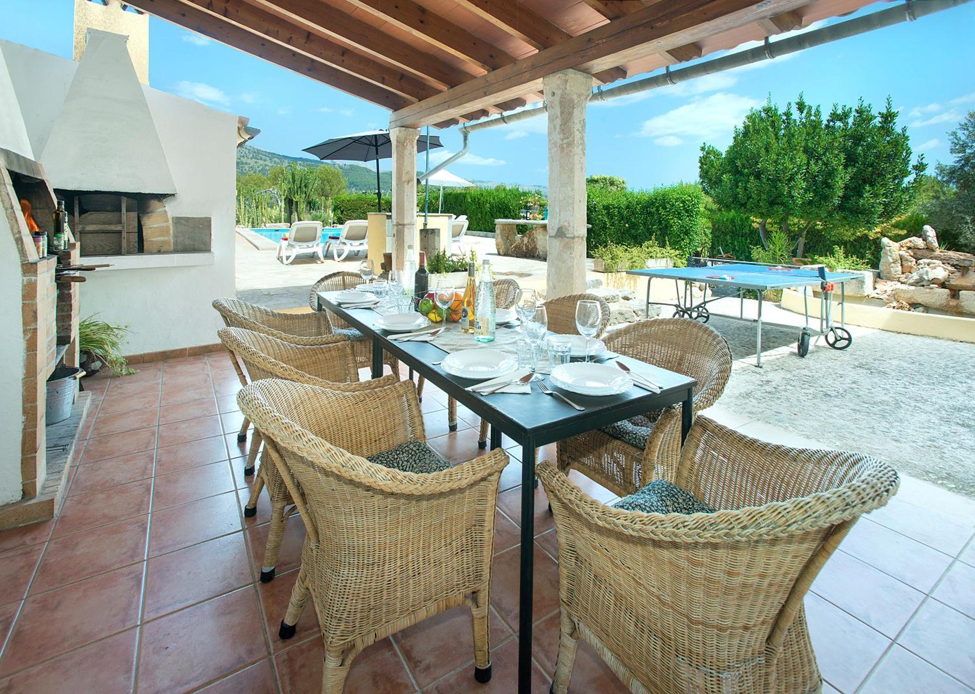 Owl Booking Villa Alqueria Alt - Fantastic Mountain Views Campanet Eksteriør bilde