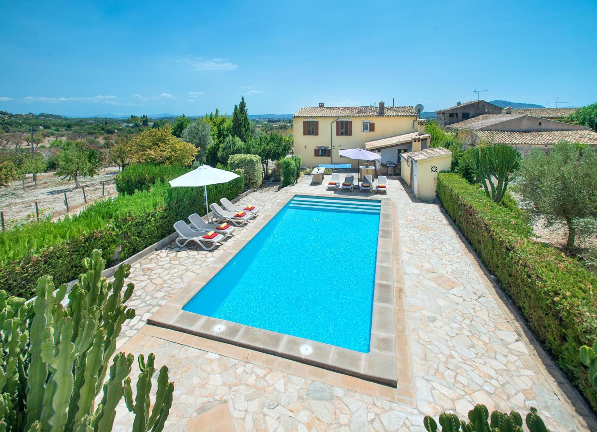 Owl Booking Villa Alqueria Alt - Fantastic Mountain Views Campanet Eksteriør bilde